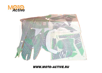 Наклейки BSE PH10 набор (зеленые)