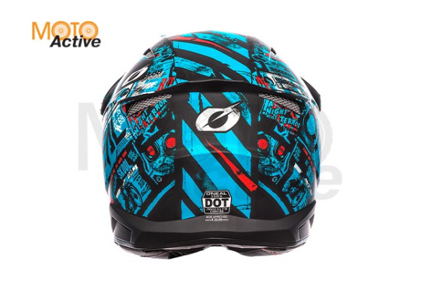 Шлем кроссовый O'NEAL 3Series RIDE, синий/черный