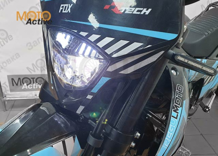 Мотоцикл REGULMOTO ZR 300 PR 4 valves 6 Gear (балансир, с ПТС)) черный-синий