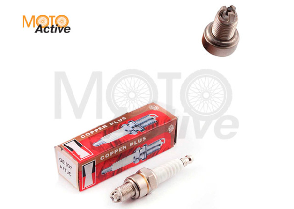 Свеча 3-х электродная A7TJC M10*1,00 12,7mm (4T GY6 50, Delta) "CHAMP"