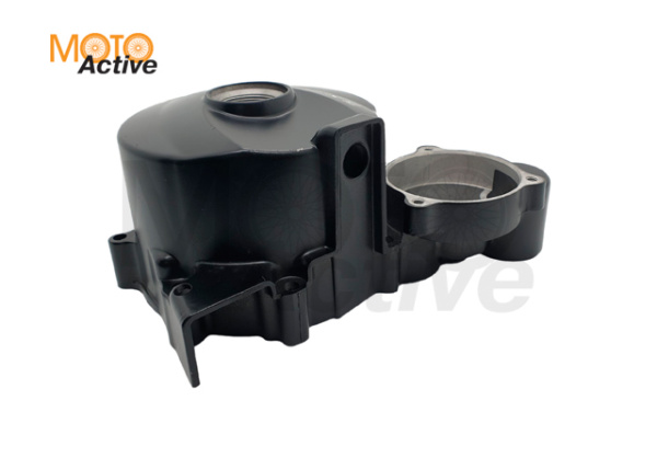 Крышка левого картера (генератора) Senke SK125, RM125, SK150-6, 150-20 (черная)