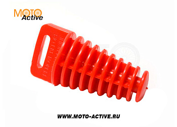 Пробка в глушитель большая SM-PARTS SM-654 красная