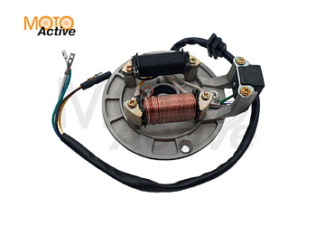 Статор генератора 152FMI 125см3 (2 катушки/двиг. без стартера)