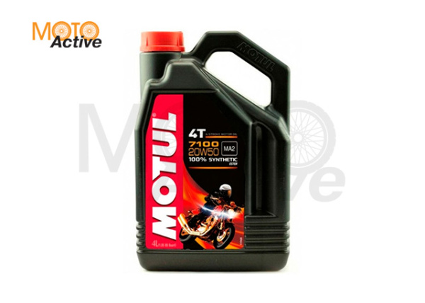 Моторное масло MOTUL 7100 4T SAE 20W-50 4л