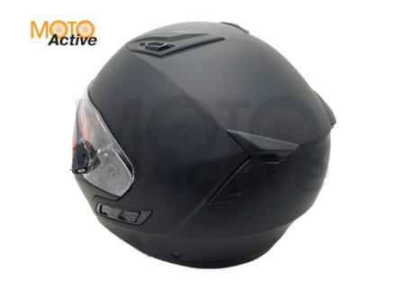 Шлем снегоходный ZOX Condor, стекло с электроподогревом, черный матовый