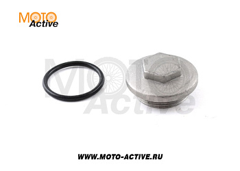 Крышка клапана / масляного фильтра круглая двиг. CG/CB 150-250 см3 SM-PARTS