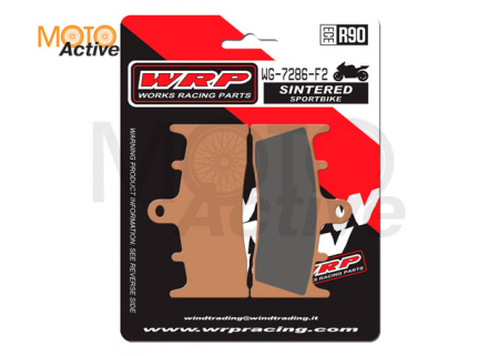 Тормозные колодки WRP WG-7286-F2 (LMP286 SF / LMP286 SFP / FDB873 / FA188)