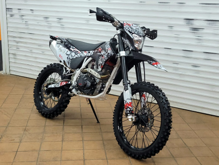 Эндуро / кроссовый мотоцикл BSE Z10 L Graffiti White (030)