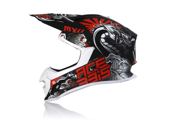 Шлем (кроссовый) Acerbis PROFILE 4 Black/Grey