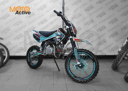 Питбайк Regulmoto SEVEN MEDALIST 17/14 (синий/красный)