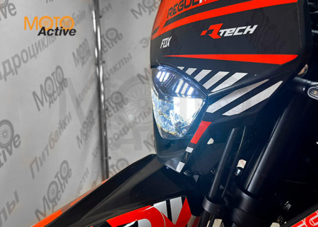 Мотоцикл REGULMOTO ZR 300 PR 4 valves 6 Gear (балансир, с ПТС)) черный-оранжевый