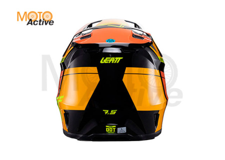 Кроссовый шлем с очками Leatt 7.5 V24 Citrus