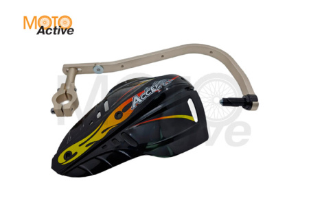 Защита рук с пластиковыми щитками ACCEL HGS-02 28.6мм (титан)