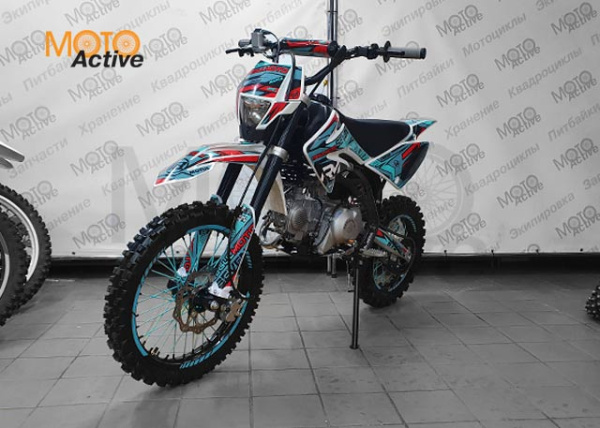 Питбайк Regulmoto SEVEN MEDALIST 17/14 (синий/красный)