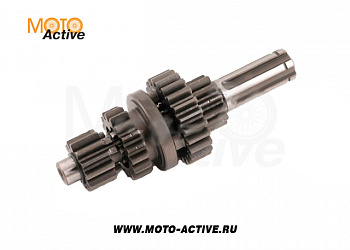 Вал КПП первичный в сборе двиг. YX150 см3 верхний эл.стартер