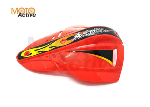 Защита рук с пластиковыми щитками ACCEL HGS-01 ACCEL 22.2 мм (красная)