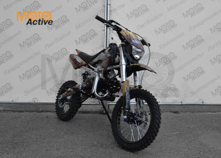 Питбайк  BSE EVO 110e Samurai SA - 14/12 (Полуавтомат КПП)