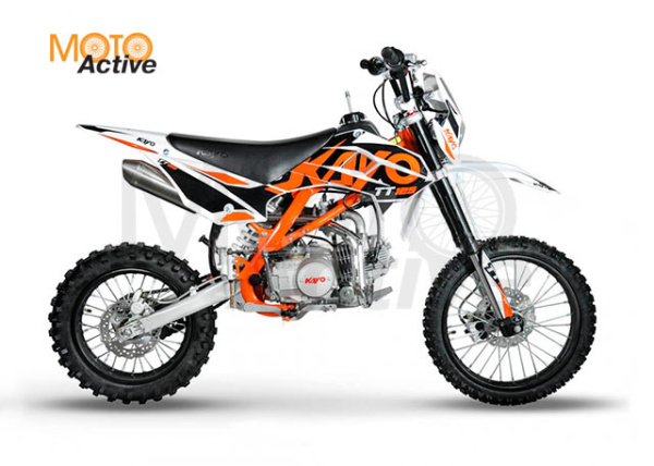 Питбайк KAYO BASIC TT125EA 17/14 KRZ (п/автомат, эл. стартер)