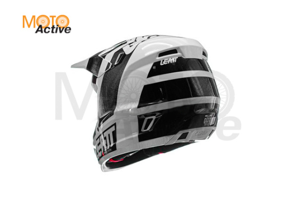 Кроссовый шлем с очками Leatt 3.5 V24 Blk-Wht