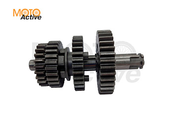 Вал КПП вторичный в сборе, YX125/W120-2 E-start WELS RT(252168006001)