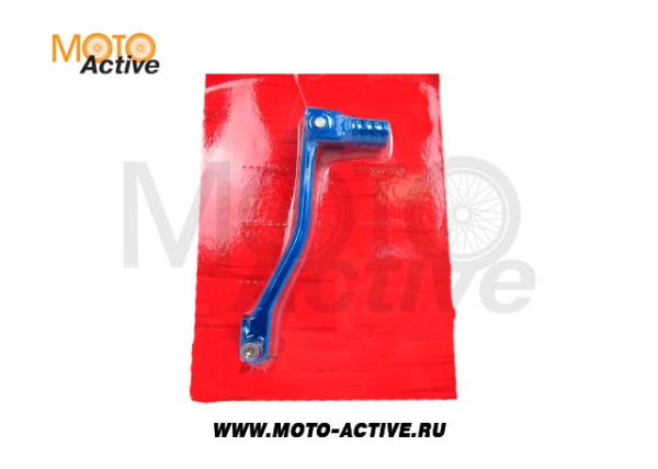 Рычаг переключения передач алюминиевый SM-PARTS синий