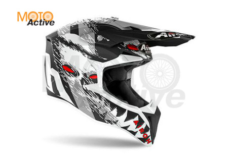 Кроссовый шлем Airoh Wraap Demon Matt