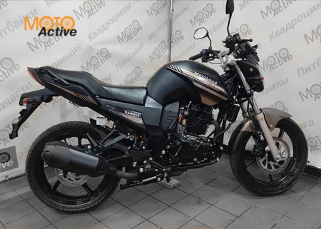 Мотоцикл дорожный Motoland BANDIT 300 черный-коричневый