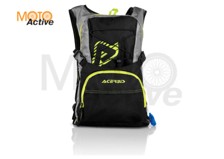 Рюкзак с гидропаком Acerbis H20 DRINK Black/Yellow, (10/2 L)