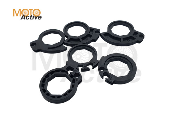 Ручки руля (грипсы) NIBBI Racing "Lock-on" (Красные)