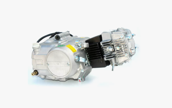 Двигатель 125см3 механика чугунный цилиндр TTR-125 (патр., крышка, карбюратор)