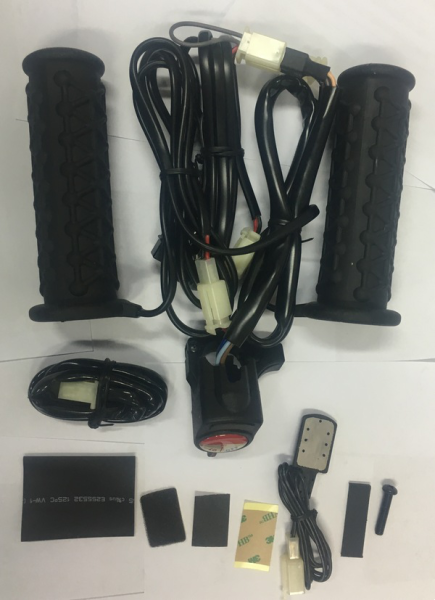 Ручки с подогревом   курка газа для квадроцикла Striker