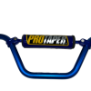 Руль PRO-TAPER алюминевый с перемычкой высокий синий