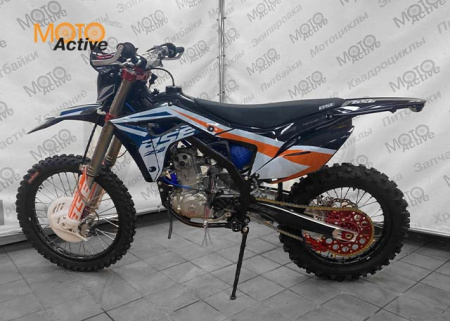 Эндуро / кроссовый мотоцикл BSE Z8 300e 21/18 Blue Orange Black 2