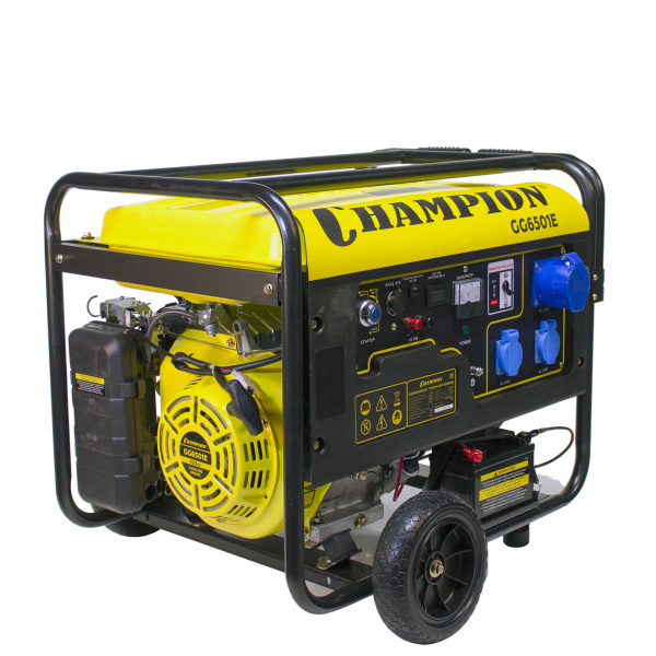 Бензиновый генератор CHAMPION GG6501E ATS