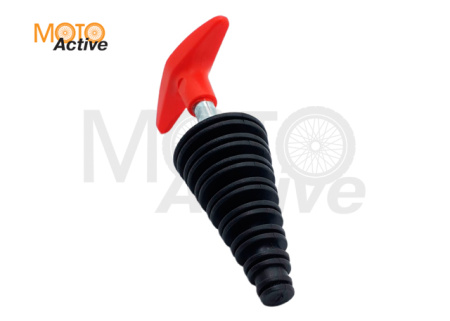 Пробка в глушитель малая SM-PARTS SM-651 черная/красная