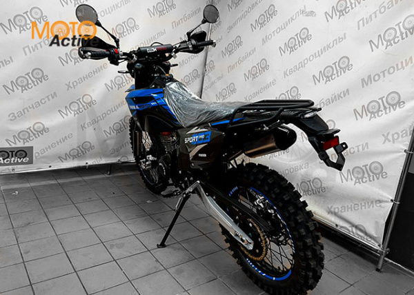 Мотоцикл REGULMOTO Sport-003 PR PRO (4 valves) 5 скоростей ПТС) черный-синий