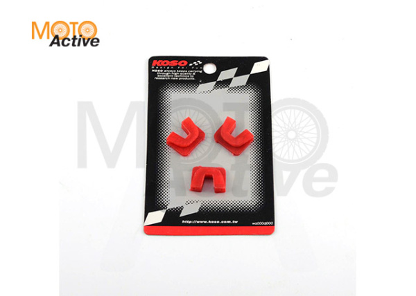 Слайдеры скользители Yamaha JOG 50 (тюнинг, красные) (Тайвань) "KOSO"