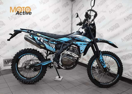 Мотоцикл REGULMOTO ZR 300 PR 4 valves 6 Gear (балансир, с ПТС)) черный-синий