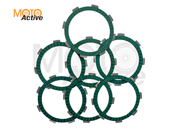 Диски сцепления фрикционные (7шт) ОТОМ ZS165FML, ZS172FMM, ZS167FMM, ZS170MM-3, ZS169FMM