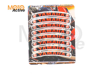 Наклейки набор на обода LG-010