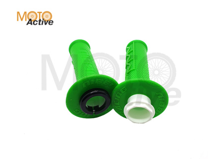 Ручки руля (грипсы) NIBBI Racing "Lock-on"(Зеленые)