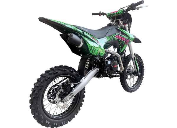 Питбайк BSE EX-125e 17-14 Max13 Green Pink Neon Питбайк BSE EX-125e 17-14 Max13 Green Pink Neon
