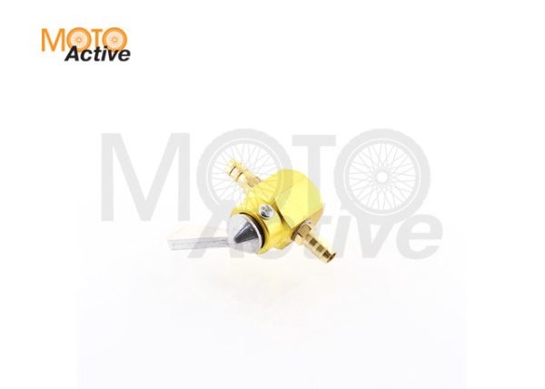 Кран топливный (стайлинговый) универсальный (желтый)