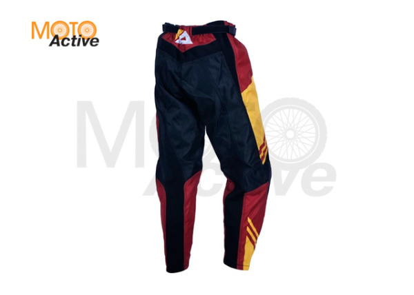 Брюки для мотокросса ATAKI Rampage коричневые/желтые