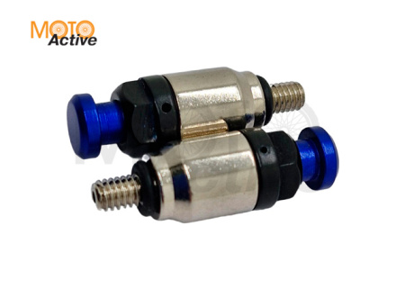 Клапаны воздушные пер. вилки (пара) IGP KTM/WP/MARZOCCHI M4 (синий)