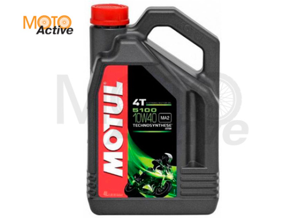 Моторное масло MOTUL 5100 4T SAE 10W-40 - 4л (104177)