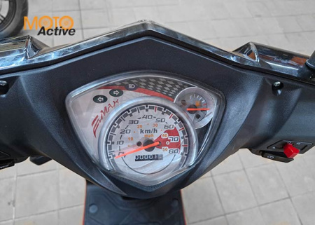 Скутер Regulmoto EAGLE 50 (LJ50QT-3L)  ,Чёрный/красный