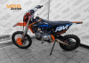 Питбайк Regulmoto SPITFIRE 140cc 17/14 PRO Черный-оранжевый