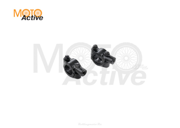 Кронштейны крепления зеркал на руль (пара) M8 прав. резьба SM-PARTS