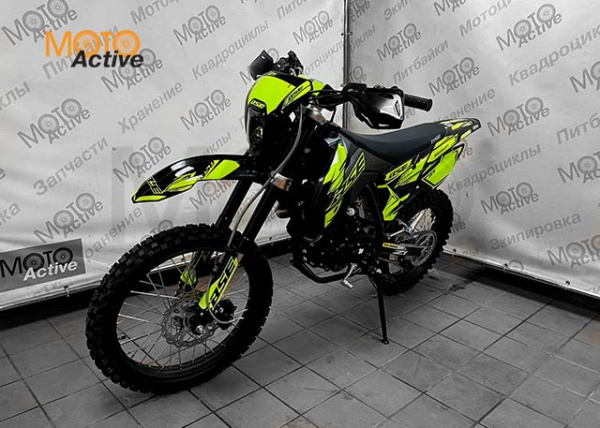Эндуро / кроссовый мотоцикл BSE Z1 150e 19/16 Neon Raven
